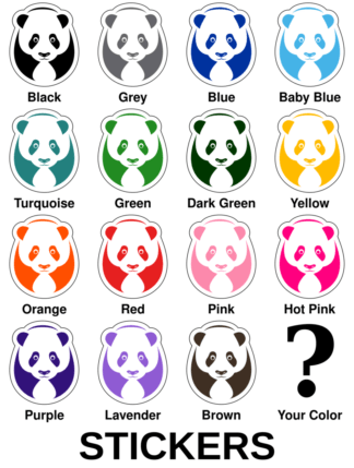 Big Panda Stickers